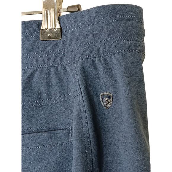 Kuhl Women's Blue 108846 Born In The Mountains Hiking Travel Pants Sz 8 Short - Picture 14 of 16